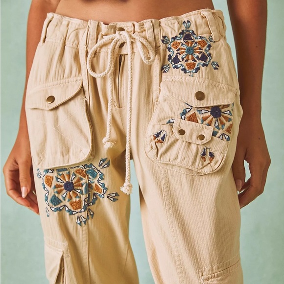 Free People Pants - Tahiti cargo pant